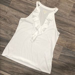 NWOT Lilly Pulitzer Ruffle Tank
